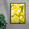 Warm Earth contemporary wall art print by Jenny Beard - sold by DROOL
