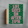 Life Goes On After 11PM contemporary wall art print by Maxim Dosca - sold by DROOL