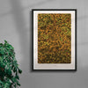 Plantago contemporary wall art print by Rikki Hewitt - sold by DROOL