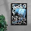 Seeding The City contemporary wall art print by Mikhail Lychkovskiy - sold by DROOL