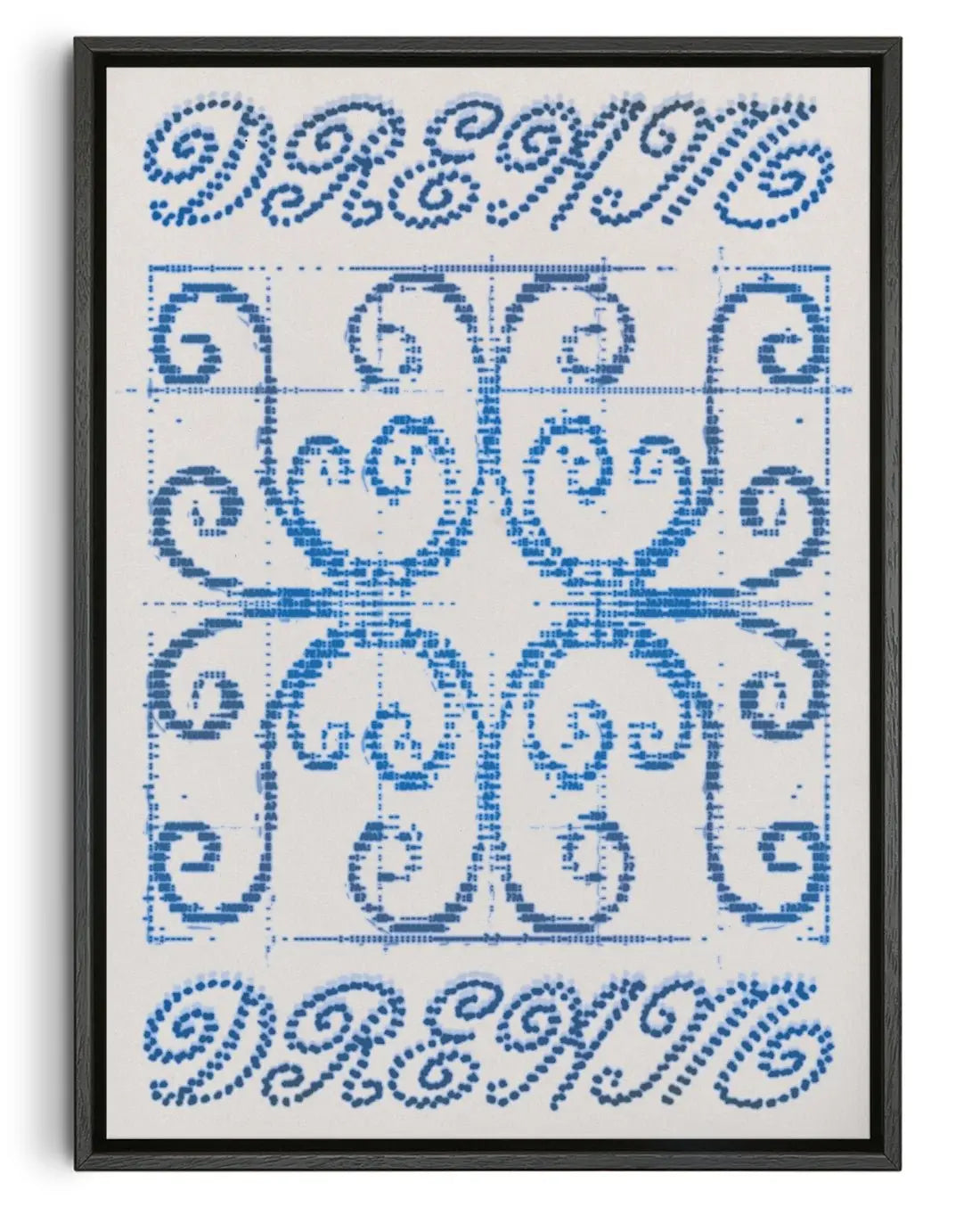 Blue Dreams contemporary wall art print by KBAR Archive - sold by DROOL
