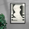 Nova Orbis contemporary wall art print by Rikki Hewitt - sold by DROOL