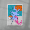 Clap contemporary wall art print by Tristan Huschke - sold by DROOL