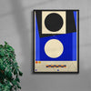Synergy contemporary wall art print by Tristan Huschke - sold by DROOL