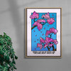 When I Let Go of What I Am contemporary wall art print by Othman Zougam - sold by DROOL