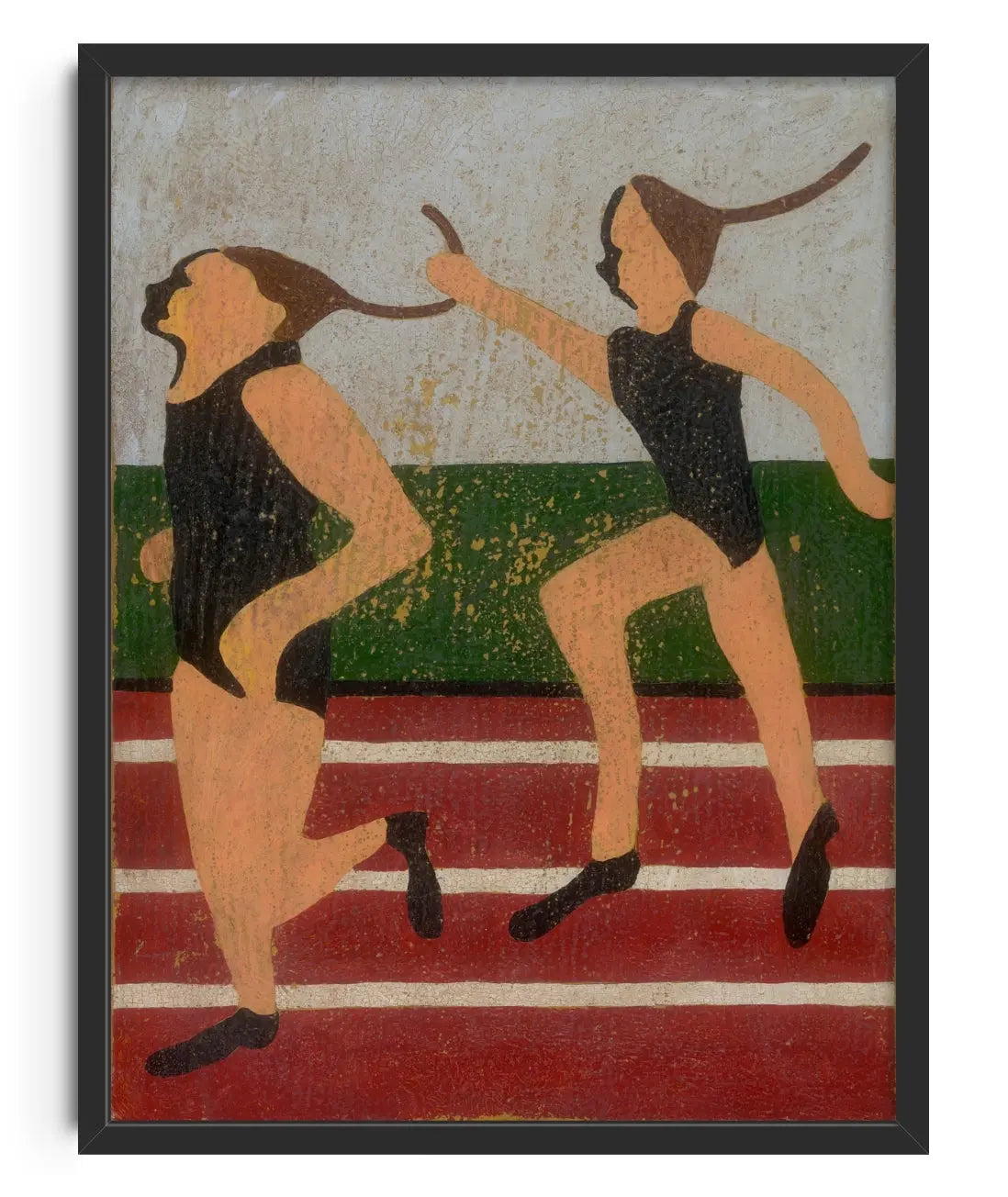 Hair Puller contemporary art print by Joseph Carway (thinkitsover) - sold by DROOL