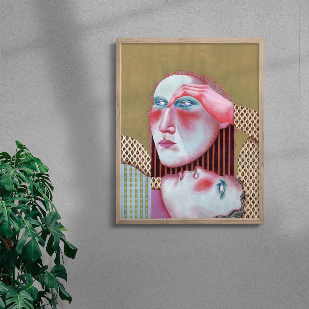 Dunes contemporary wall art print by Carla Petelski - sold by DROOL