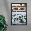 Acid 1 contemporary wall art print by Edan Strachan - sold by DROOL