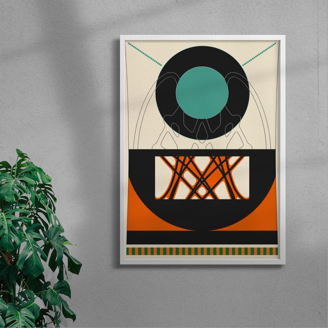 Revolt contemporary wall art print by Tristan Huschke - sold by DROOL