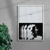 Bad Habits contemporary wall art print by Floating Bstrd - sold by DROOL