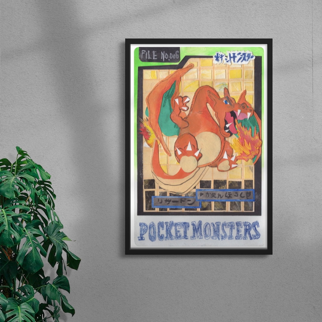 Red (1996) contemporary wall art print by David Heo - sold by DROOL