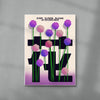 Bloom contemporary wall art print by Othman Zougam - sold by DROOL