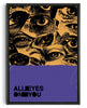 Load image into Gallery viewer, All eyes on you. contemporary wall art print by Jorge Santos - sold by DROOL