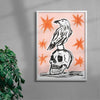 Balance contemporary wall art print by Caitlin Flood-Molyneux - sold by DROOL