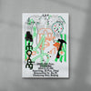 Zhao Dai Pres. 1morning contemporary wall art print by MENSLIES - sold by DROOL