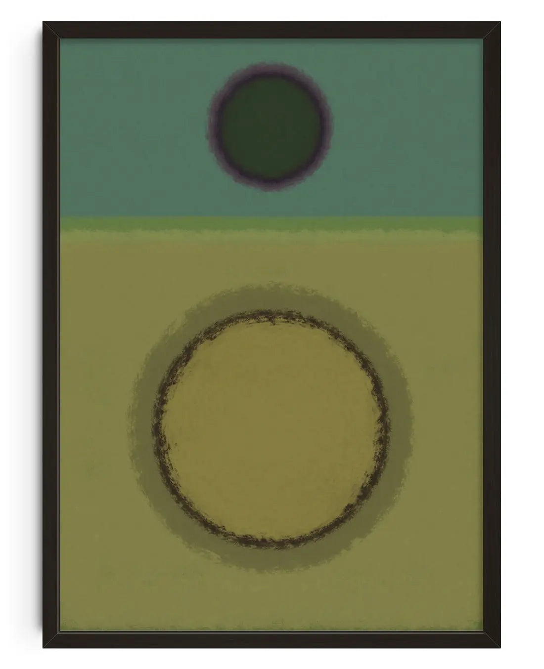 Earth contemporary art print by Imo Sinclair - sold by DROOL