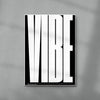 Vibe contemporary wall art print by DEINSVIBING - sold by DROOL