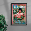 Enter the Dragon contemporary wall art print by Deadly Prey - sold by DROOL