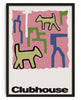 Clubhouse (2) contemporary wall art print by Will Da Costa - sold by DROOL