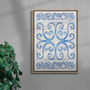 Blue Dreams contemporary wall art print by KBAR Archive - sold by DROOL