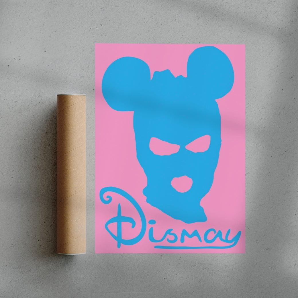 DISMAY contemporary wall art print by Max Blackmore - sold by DROOL