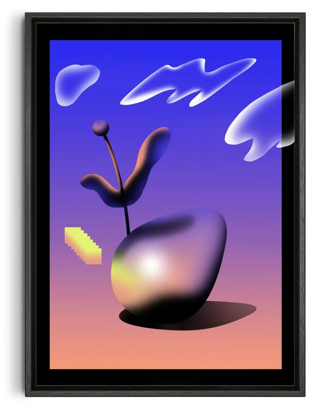 The Herb contemporary wall art print by Tolga Tarhan - sold by DROOL