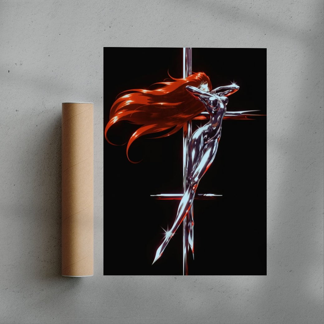 SOUTH OF HEAVEN contemporary wall art print by dolorsilentium - sold by DROOL