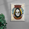 Pot 43 contemporary wall art print by Julien Jaca - sold by DROOL