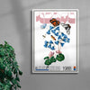 Serpentskirt contemporary wall art print by George Kempster - sold by DROOL