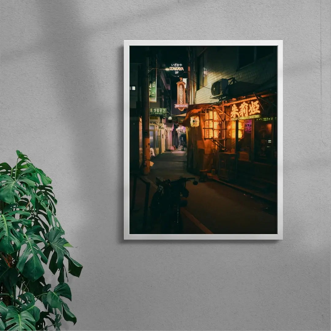 A Night Out contemporary wall art print by Tyler Glass - sold by DROOL