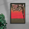 Virtual Dream 3/3 contemporary wall art print by Tristan Miller - sold by DROOL