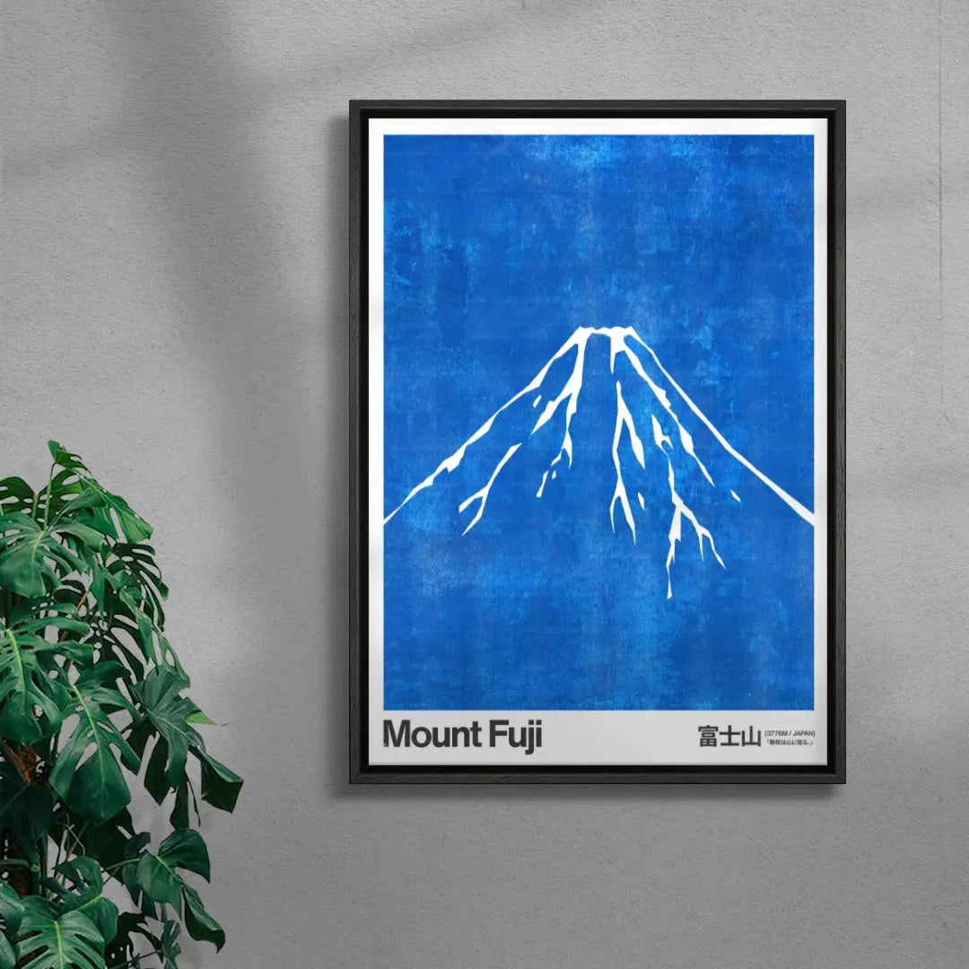 Fuji in Blue Silence