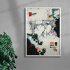 Cold Constellations contemporary wall art print by Kitasavi - sold by DROOL