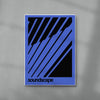 Soundscape contemporary wall art print by Adam Foster - sold by DROOL