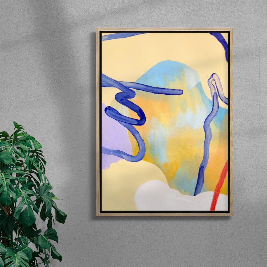 WLOR 08 contemporary wall art print by Jenny Beard - sold by DROOL
