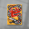 Best Friend contemporary wall art print by Kwonny - sold by DROOL