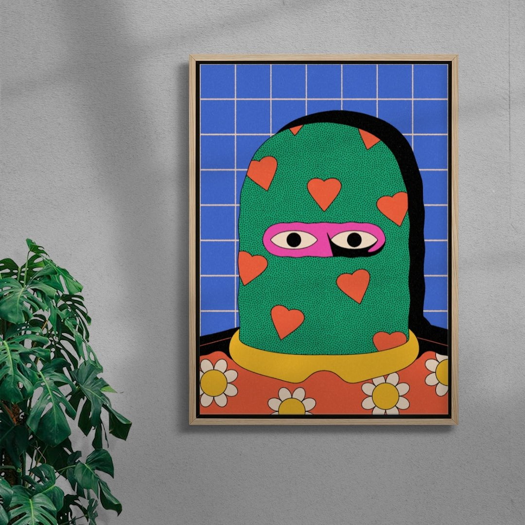 See You contemporary wall art print by Azaazelus - sold by DROOL