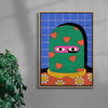See You contemporary wall art print by Azaazelus - sold by DROOL