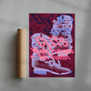 Elysium pres. CLiTS Hight Future & An Yunbi contemporary wall art print by MENSLIES - sold by DROOL