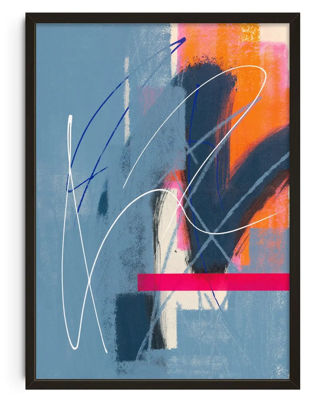 1PM contemporary art print by NIZEN - sold by DROOL