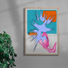Clap contemporary wall art print by Tristan Huschke - sold by DROOL