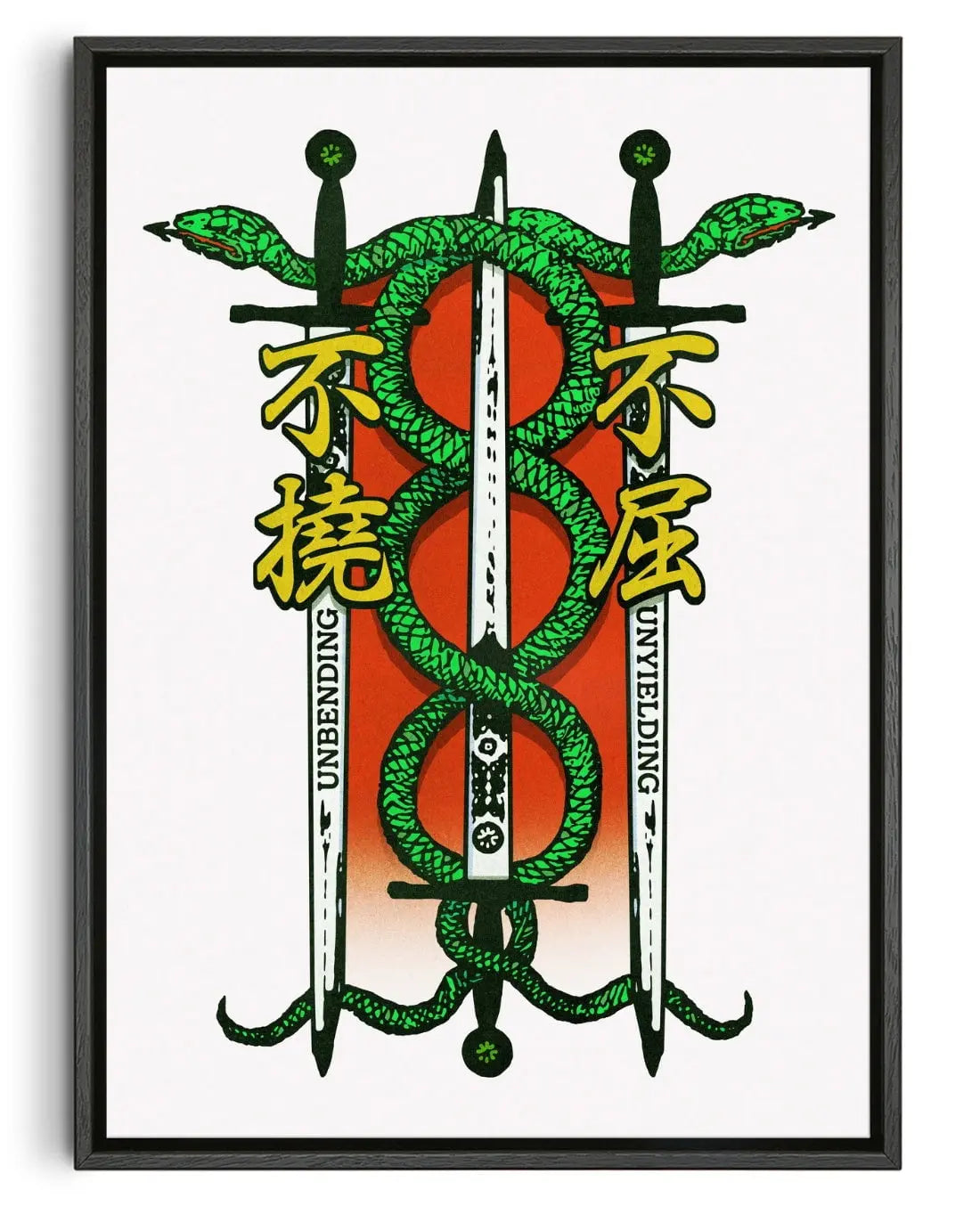 Unbending and Unyielding contemporary wall art print by Othman Zougam - sold by DROOL