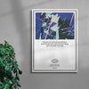 Do it contemporary wall art print by Salome Frenzel - sold by DROOL
