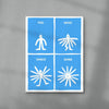 Shine contemporary wall art print by Eric Schwarz - sold by DROOL