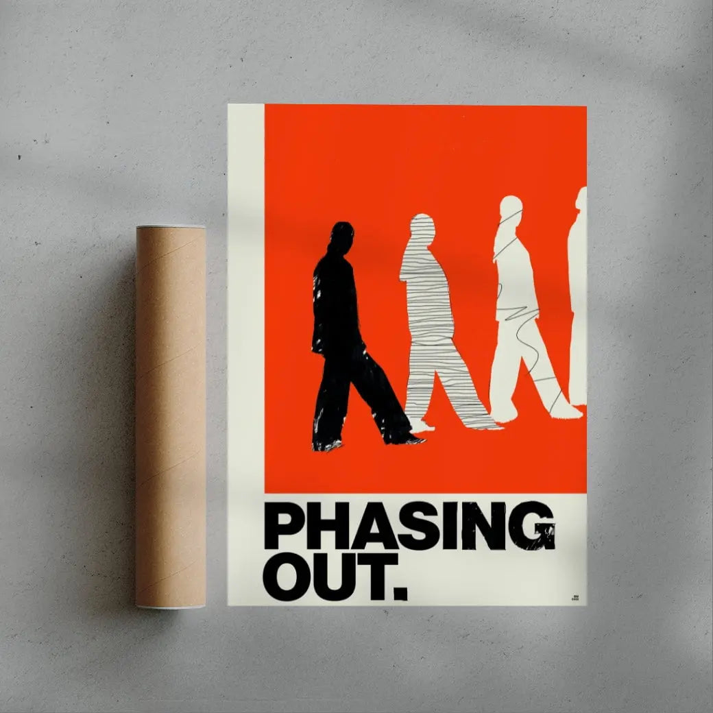 PHASING OUT contemporary wall art print by Brad Mead - sold by DROOL