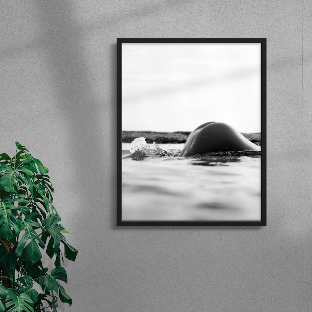 Surface Ritual contemporary wall art print by Gregory Tauziac - sold by DROOL