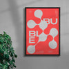 Bubble contemporary wall art print by Jérôme Bizien - sold by DROOL