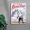 Luck of the Outlaw contemporary wall art print by Caitlin Flood-Molyneux - sold by DROOL