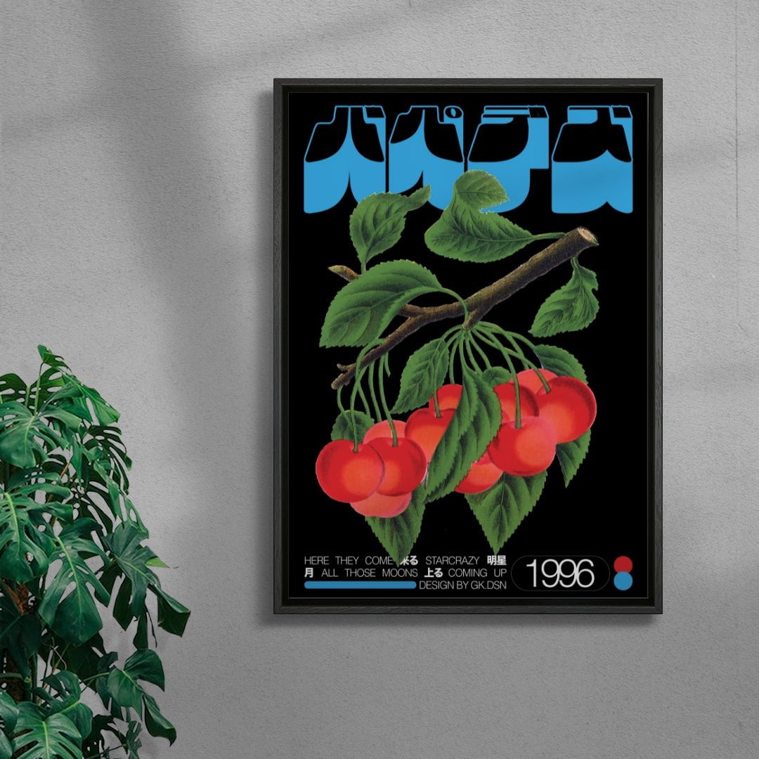 Starcrazy contemporary wall art print by George Kempster - sold by DROOL