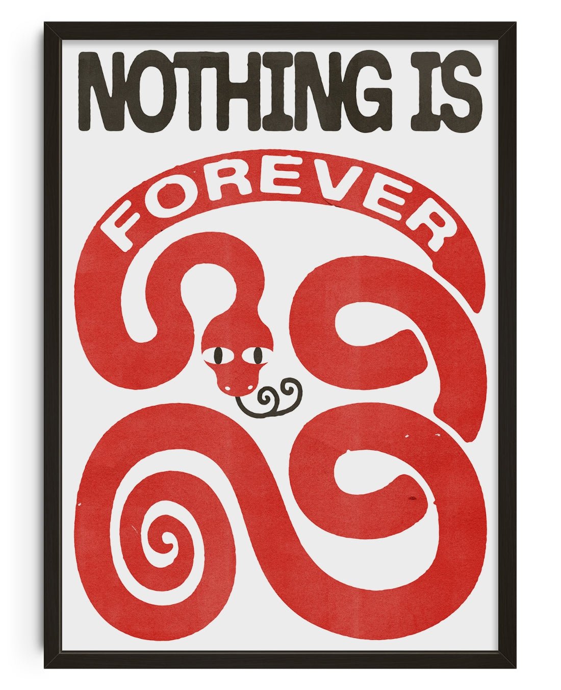 Nothing Is Forever contemporary wall art print by Alexander Khabbazi - sold by DROOL